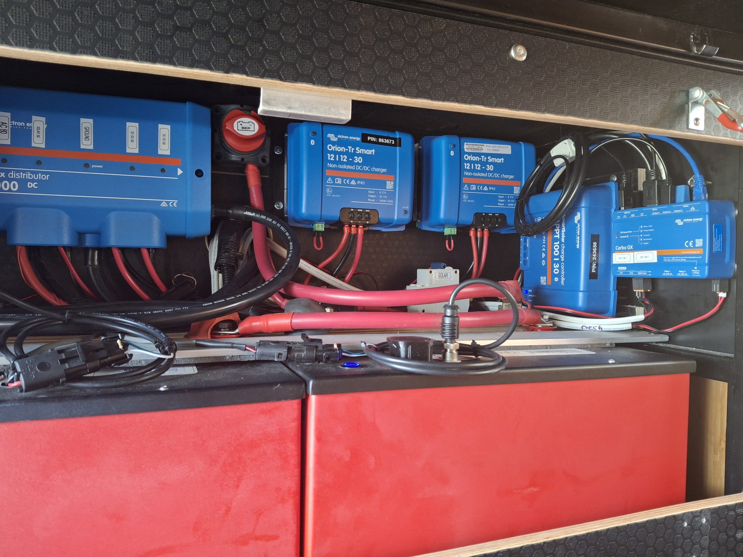 Power System Under Seat