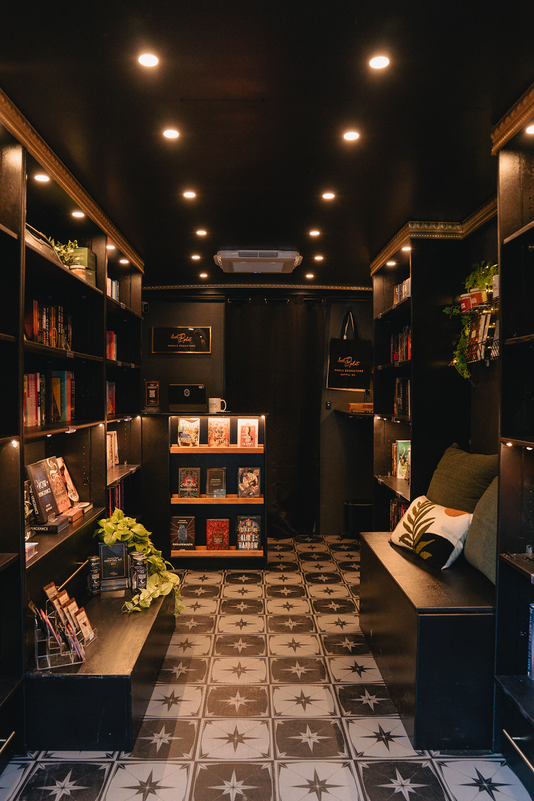 lost the plot van interior